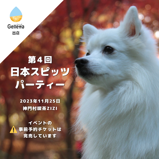 【イベント出店のおしらせ】日本スピッツパーティーオフ会